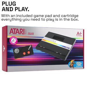 2024 Atari 7800 Plus Official HDMI Console & Wireless Controller New Sealed